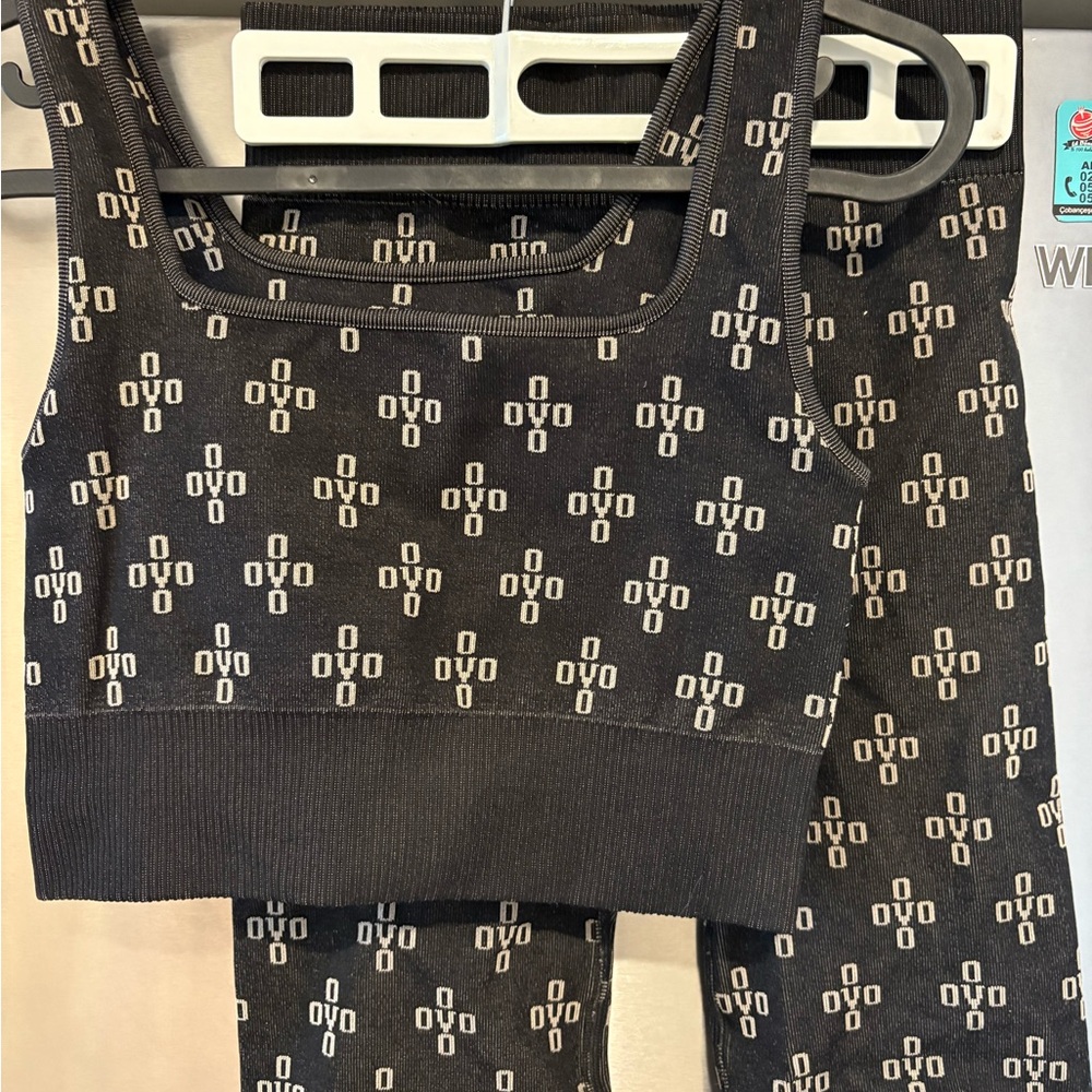 OVO Black and White Patterned Women's Set